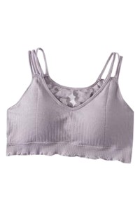 SKTF054 Mass customized sports Bra design Li Shi back elastic shoulder strap sports Bra sports yoga dancing sports Bra wholesalers side view